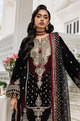 4196 - Embroidered Shirt Shalwar Dupatta By Zellbury
