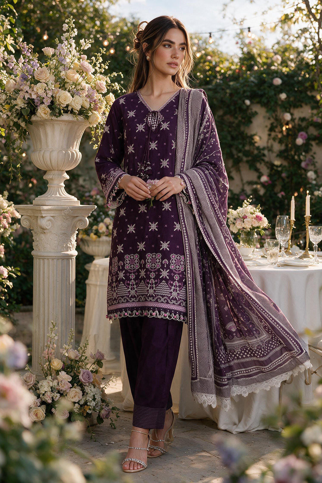 4101 | Zellbury Unstitched Collection '26