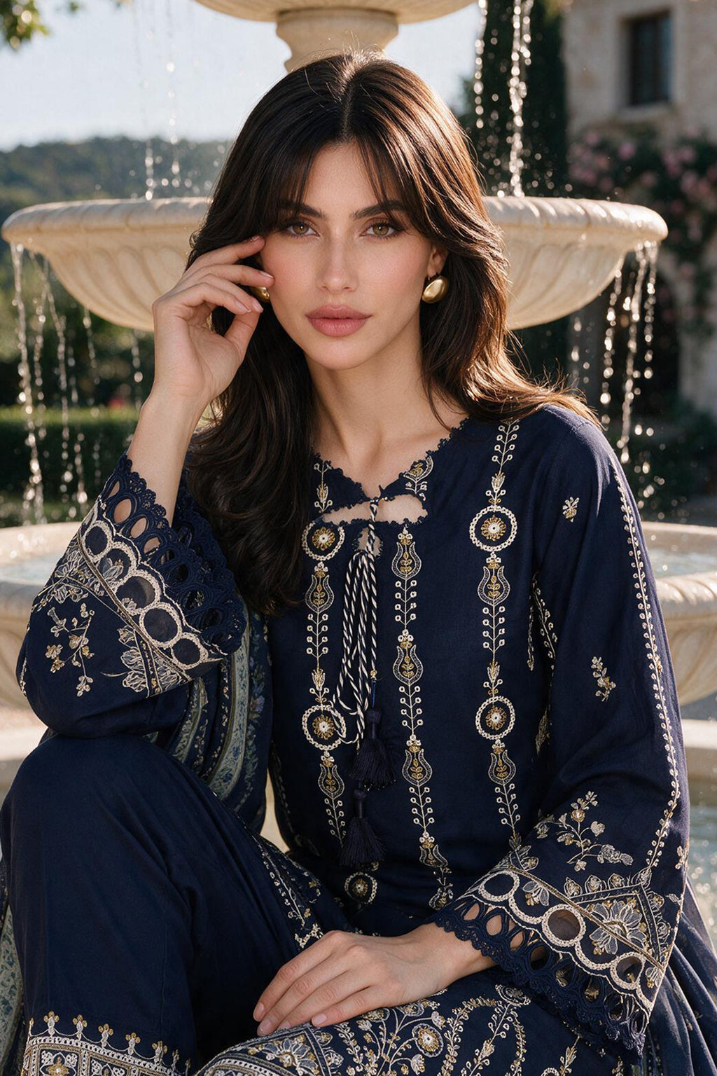 4111 | Zellbury Unstitched Collection '26
