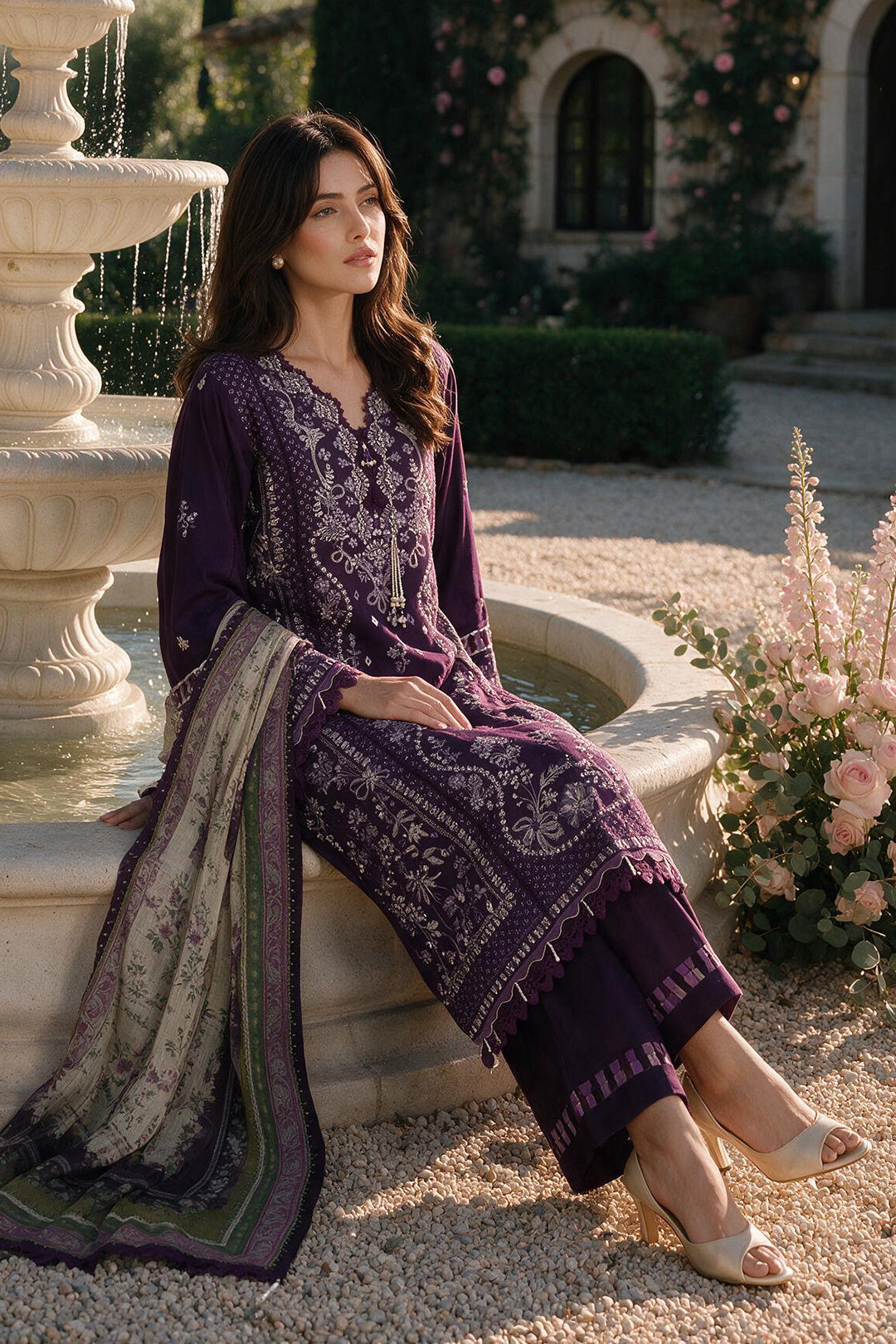 4113 | Zellbury Unstitched Collection '26
