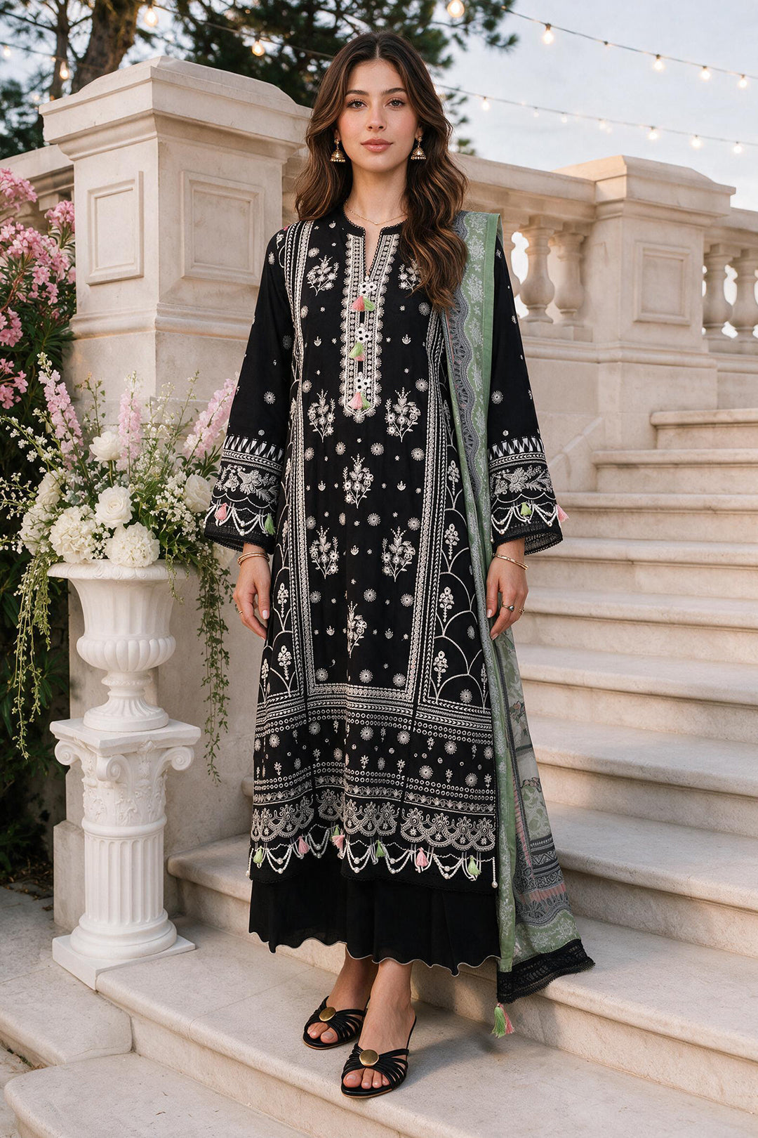 4124 | Zellbury Unstitched Collection '26
