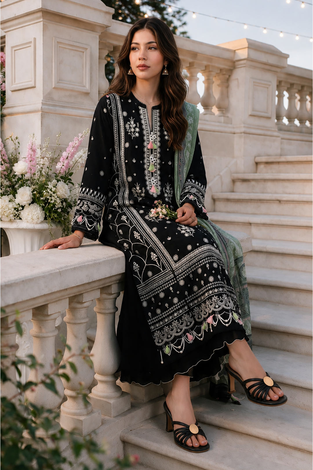 4124 | Zellbury Unstitched Collection '26