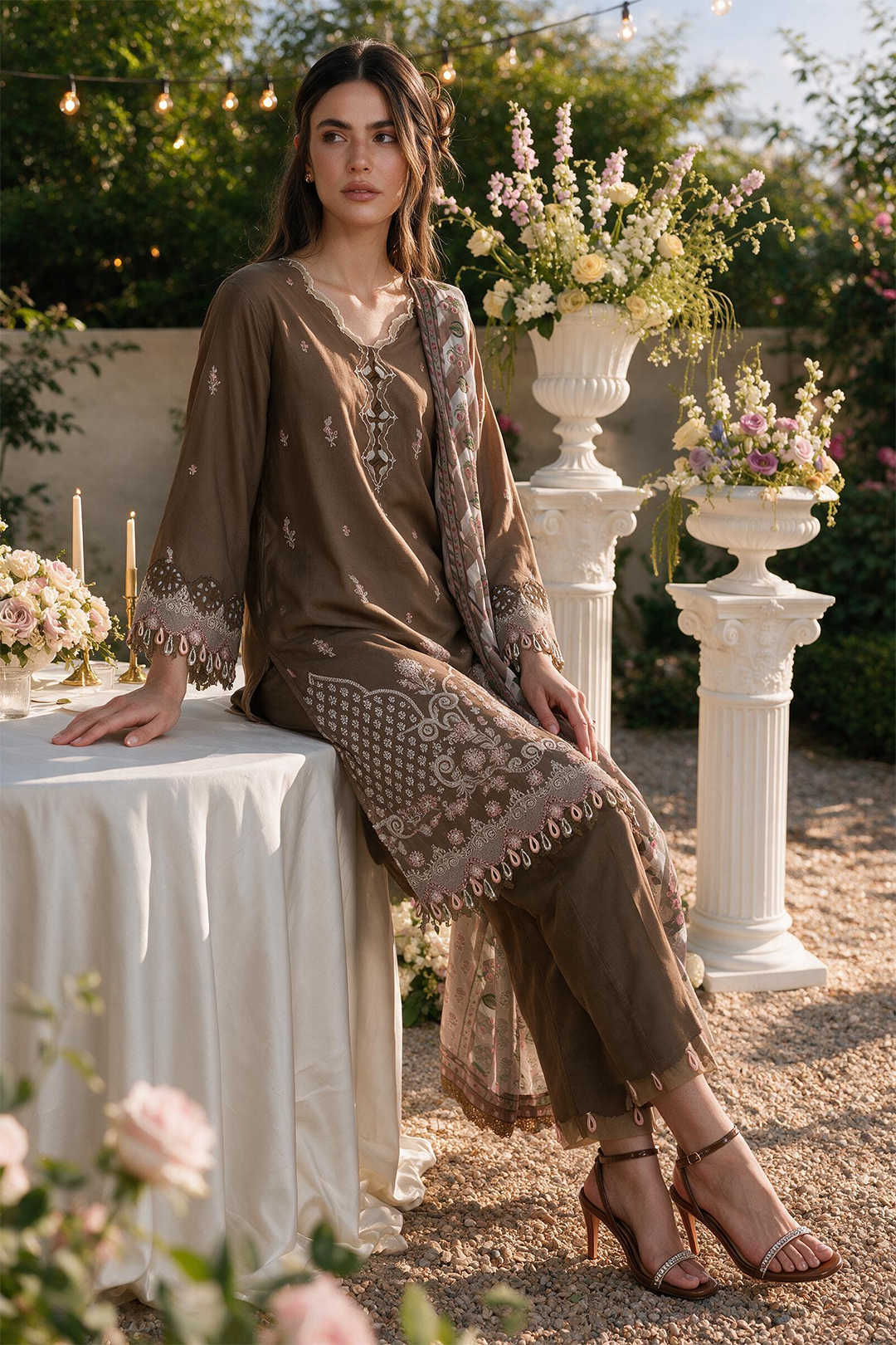 4128 | Zellbury Unstitched Collection '26