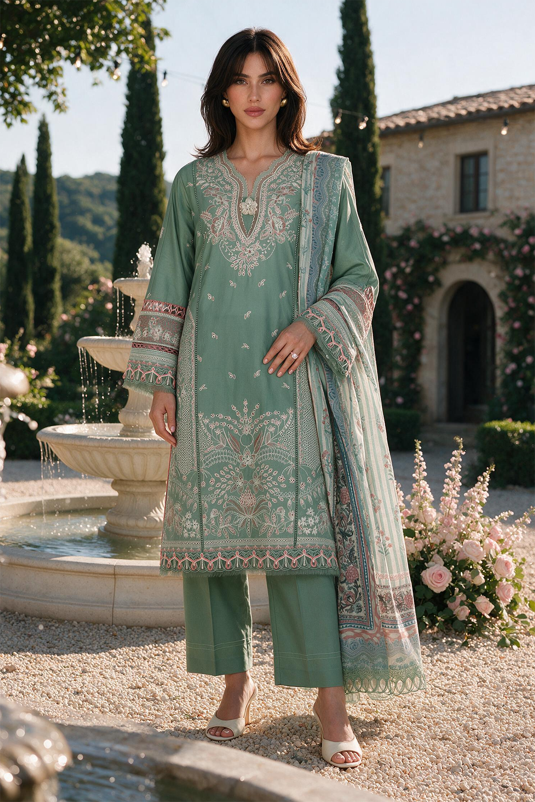 4134 | Zellbury Unstitched Collection '26