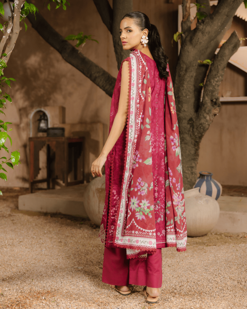 Alora - Rangkaari 3pc Lawn Digital Print Embroidered