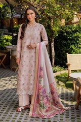 Anaya - 09 | Luxury Unstitched | Embroidered Lawn '25 By Xenia - Rabbani Cloth House