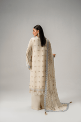 AR - 01 - Chiffon Fabric - Aura Unstitched By Zebtan - Rabbani Cloth House
