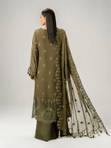 AR - 02 - Chiffon Fabric - Aura Unstitched By Zebtan - Rabbani Cloth House