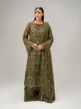 AR - 02 - Chiffon Fabric - Aura Unstitched By Zebtan - Rabbani Cloth House