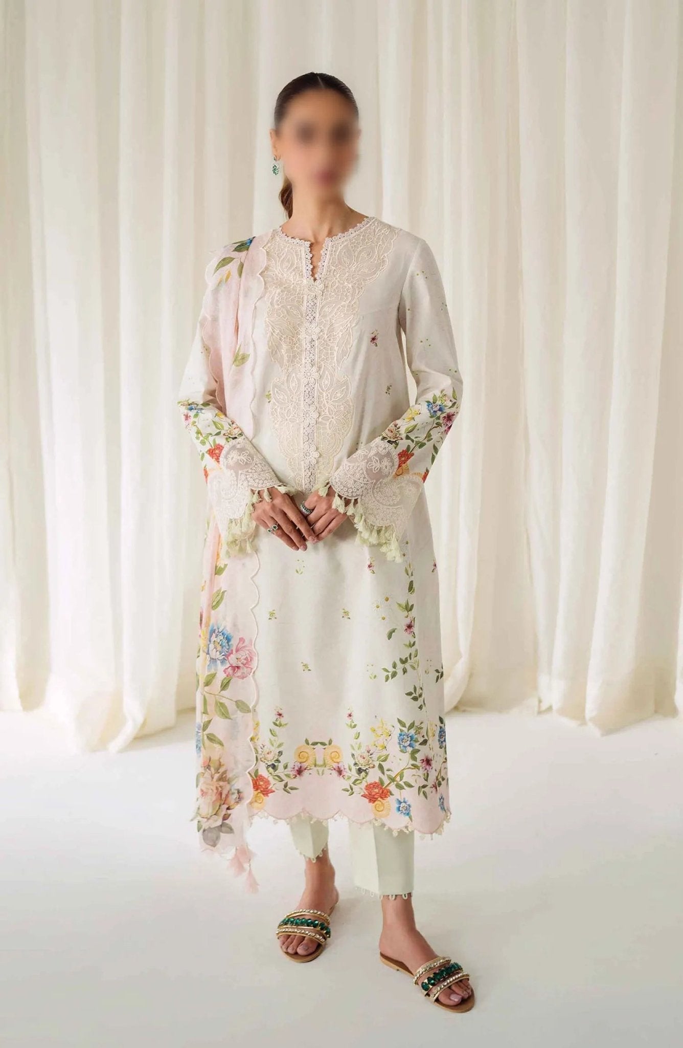 AR - 03 Jose - Prints Unstitched Collection By Qalamkar - Rabbani Cloth House