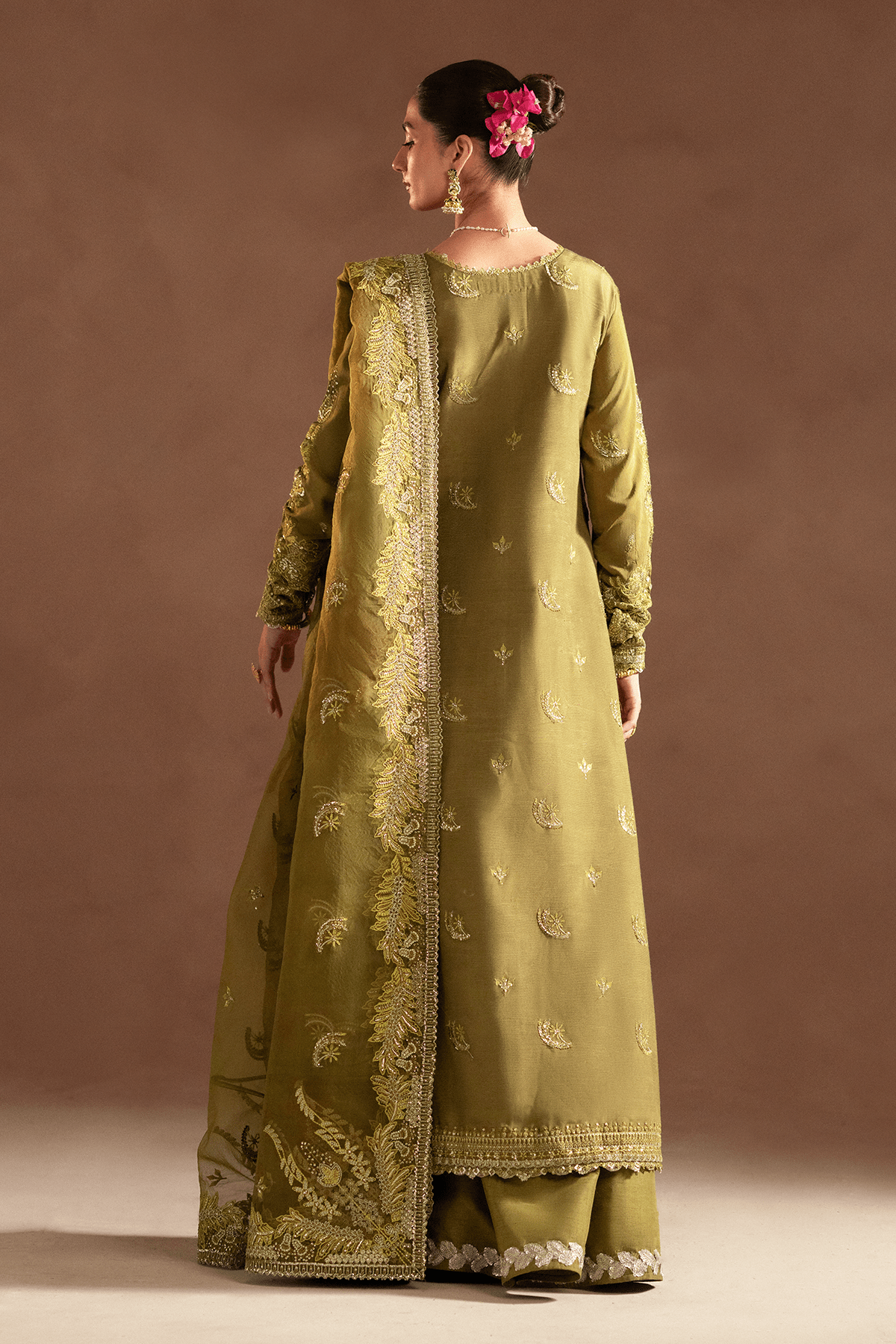 Aurelia - Selene Unstitched Raw Silk By Emaan Adeel - Rabbani Cloth House