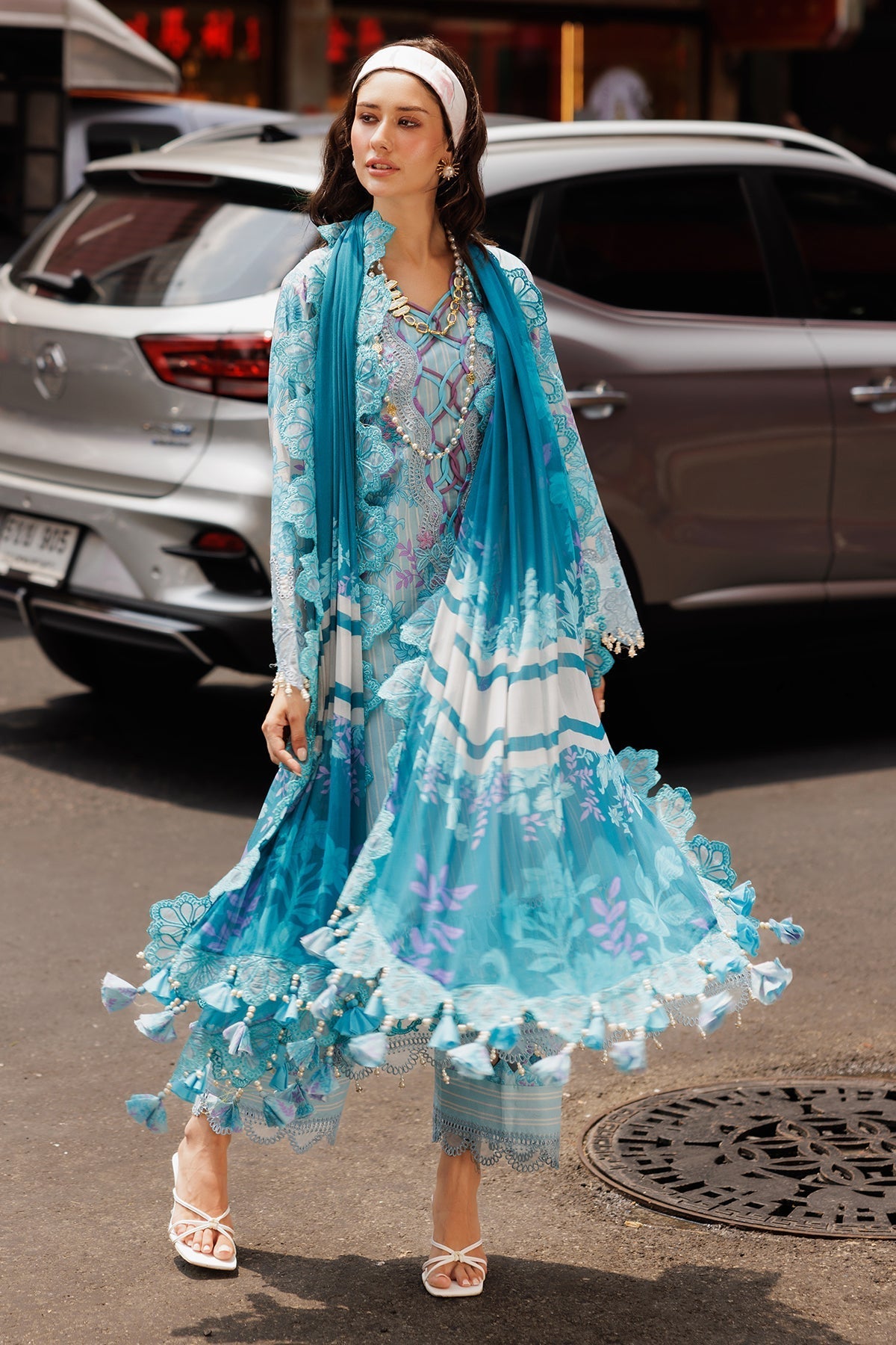 CRB5 - 14 - Volume 02 – Rang - e - Bahar Unstitched Lawn By Charizma - Rabbani Cloth House