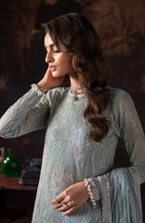 Cynthia | ZRQ - 07 | Rouge Unstitched By Zarif - Rabbani Cloth House