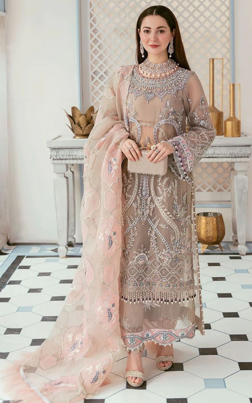 ECC - 06 Mona Lisa - Celebration Luxury Handwork '22 By Elaf - Rabbani Cloth House