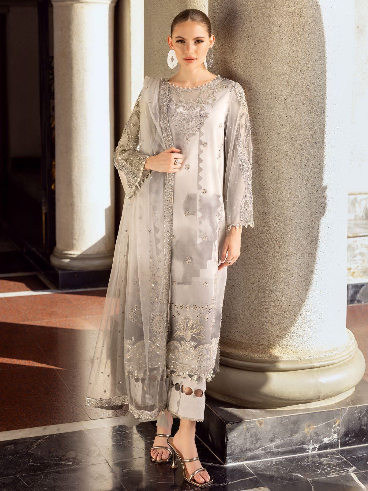 ED5 - 05 – Limited Edition – Festive Unstitched Collection By Charizma - Rabbani Cloth House