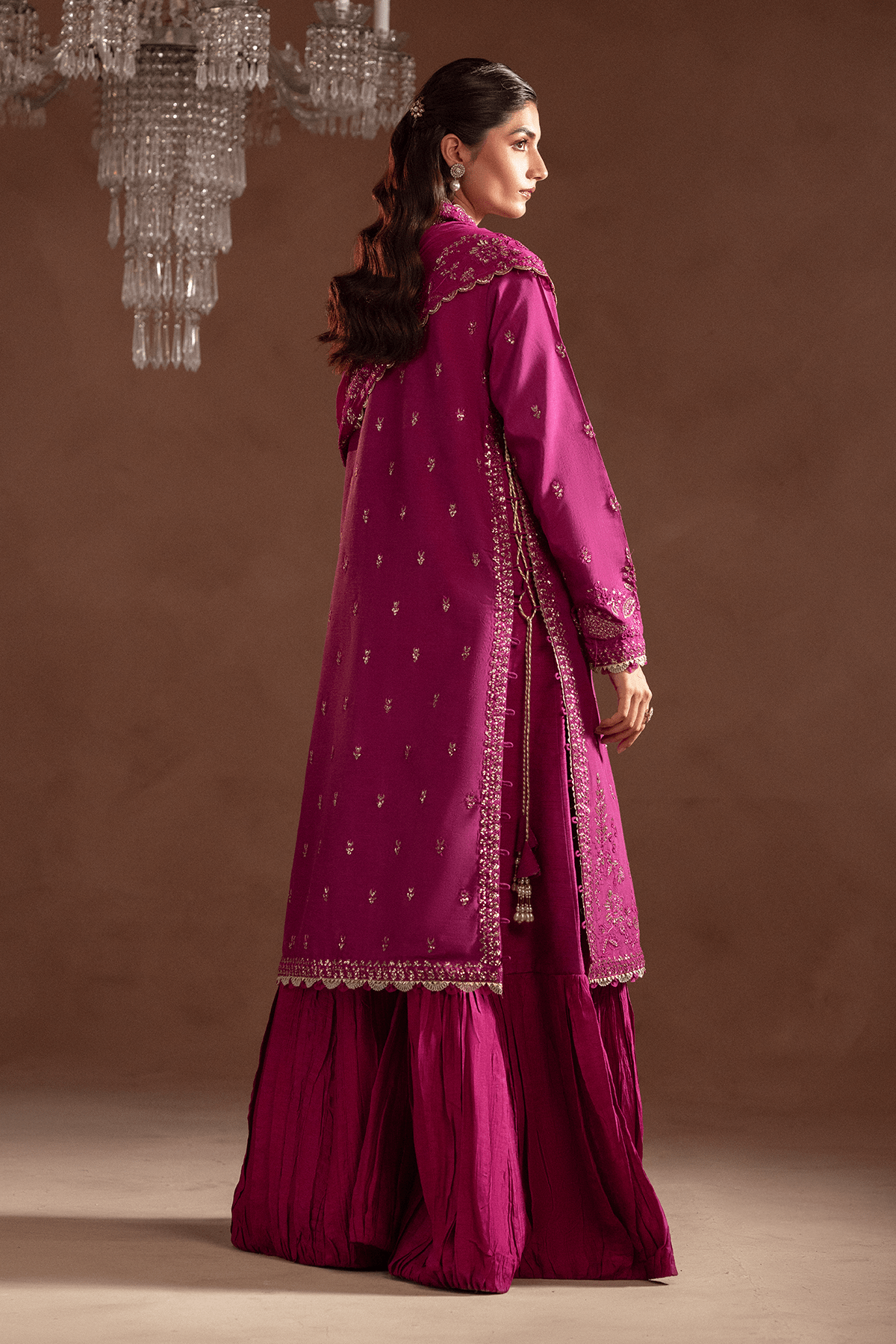 Fiora - Selene Unstitched Raw Silk By Emaan Adeel - Rabbani Cloth House