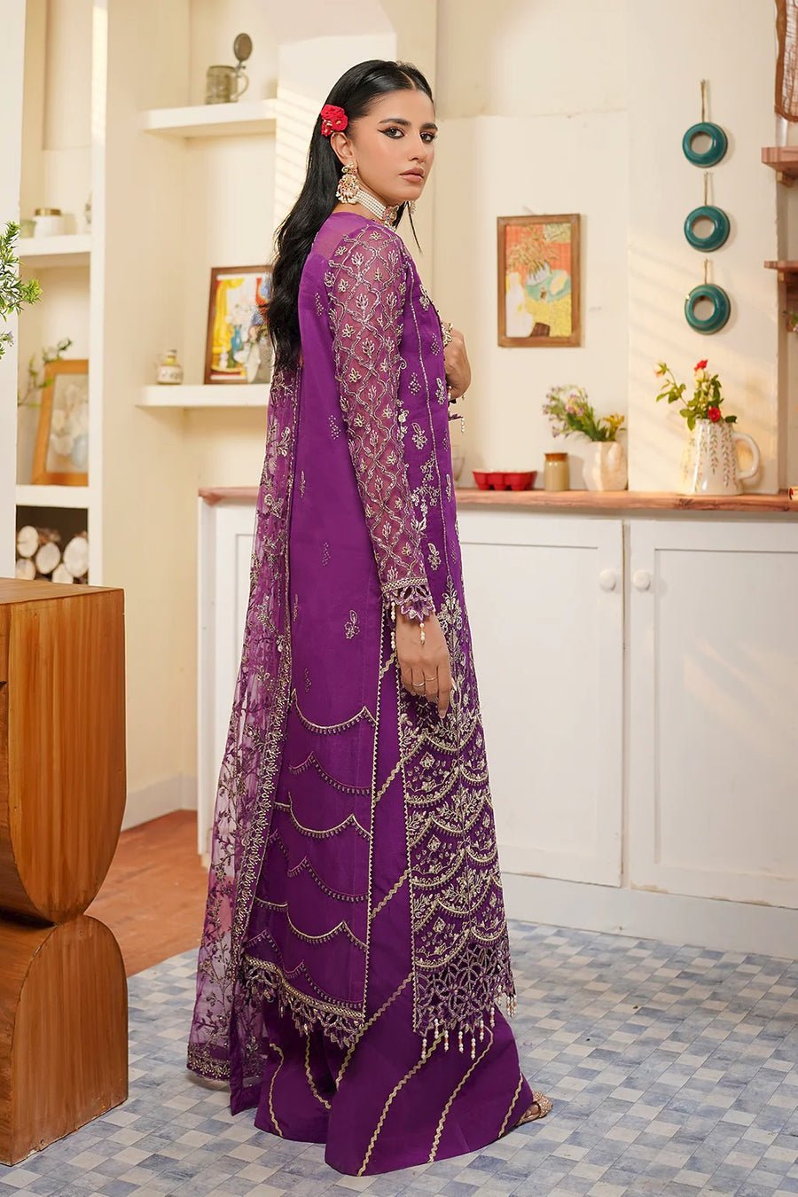 H - 5005 | Hayat Formal's Wear By Maryam's - Rabbani Cloth House