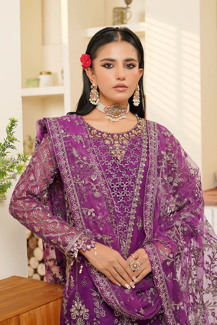 H - 5005 | Hayat Formal's Wear By Maryam's - Rabbani Cloth House