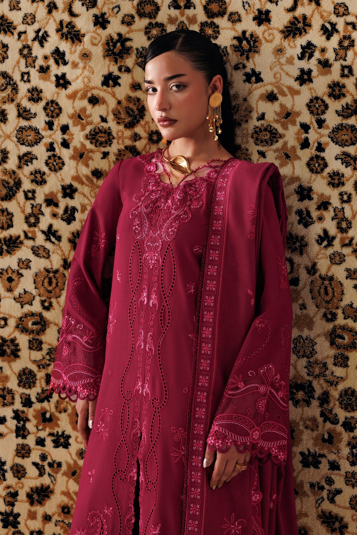 QLW-02 Aleena | Qline Linen '26 Qalamkar