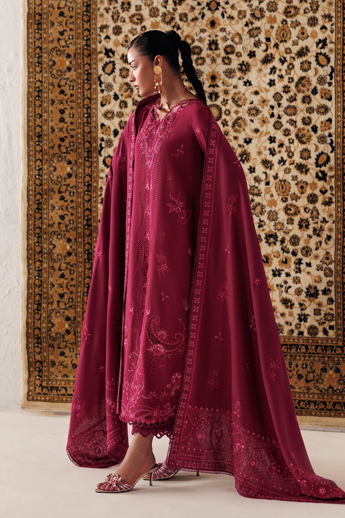 QLW-02 Aleena | Qline Linen '26 Qalamkar