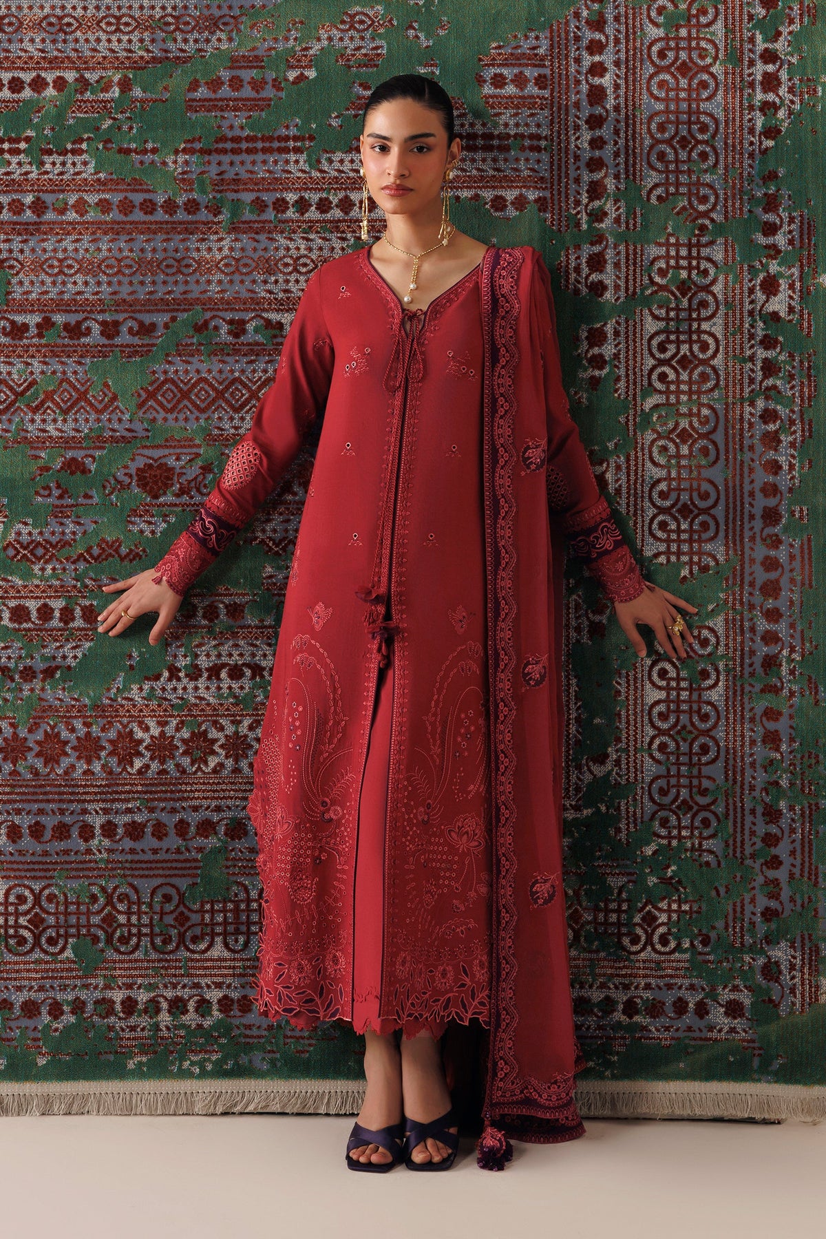 QLW-03 Zaira | Qline Linen '26 Qalamkar