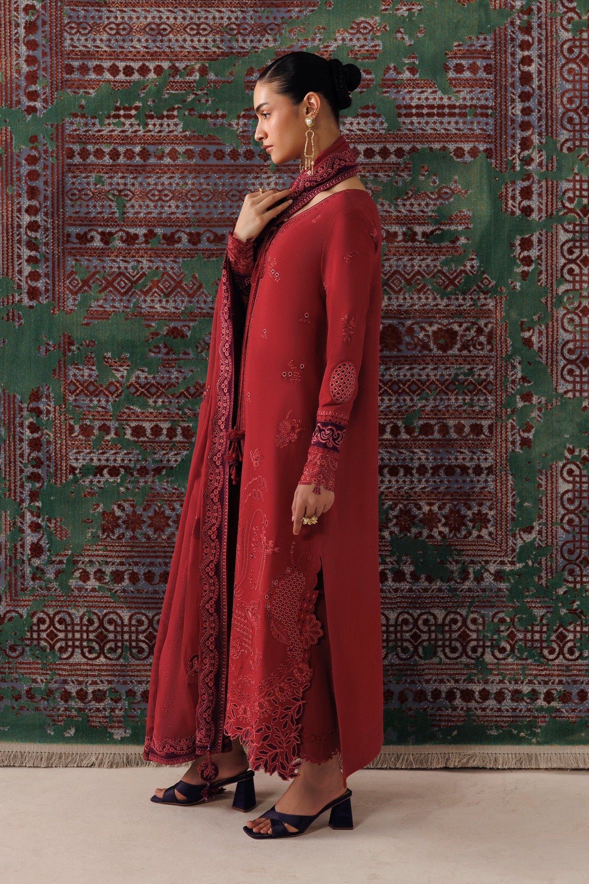 QLW-03 Zaira | Qline Linen '26 Qalamkar