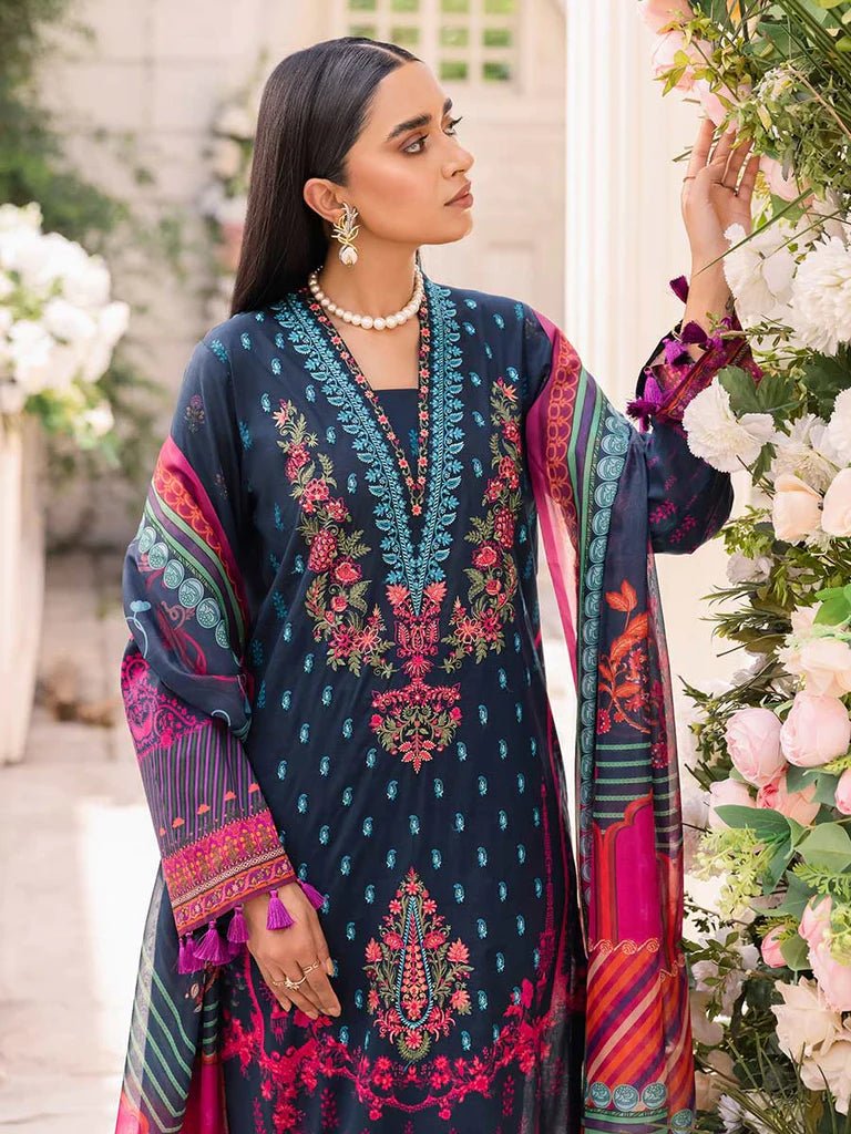 Nisa Lawn – 5A Vol 23 by Raj Bari - Rabbani Cloth House