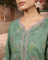 Rangrez - Rangkaari 3pc Lawn Digital Print Embroidered