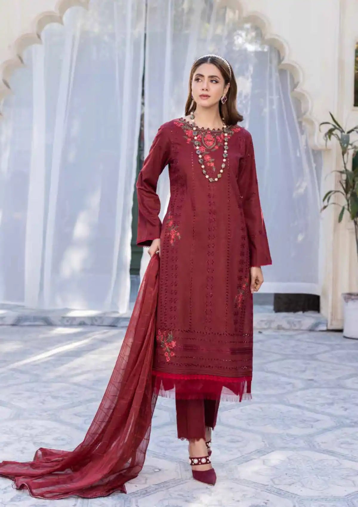 RJ - 05 - Dhoop Kinary Festive Edition By Rajis - Rabbani Cloth House