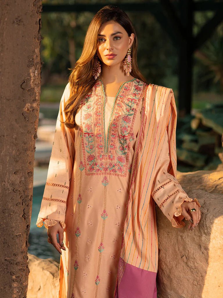 Voil Jacquard – 8A Vol 22 by Raj Bari - Rabbani Cloth House
