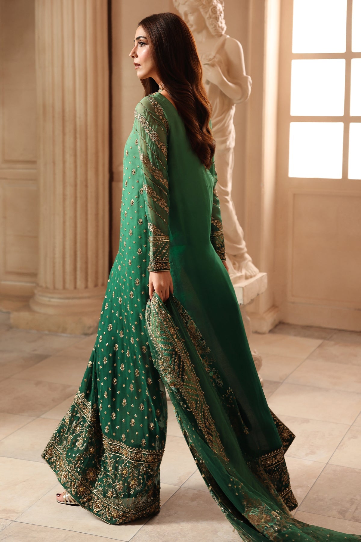 DJW6-03 | Dastan-E-Jashan Chiffon Embroidered By Charizma