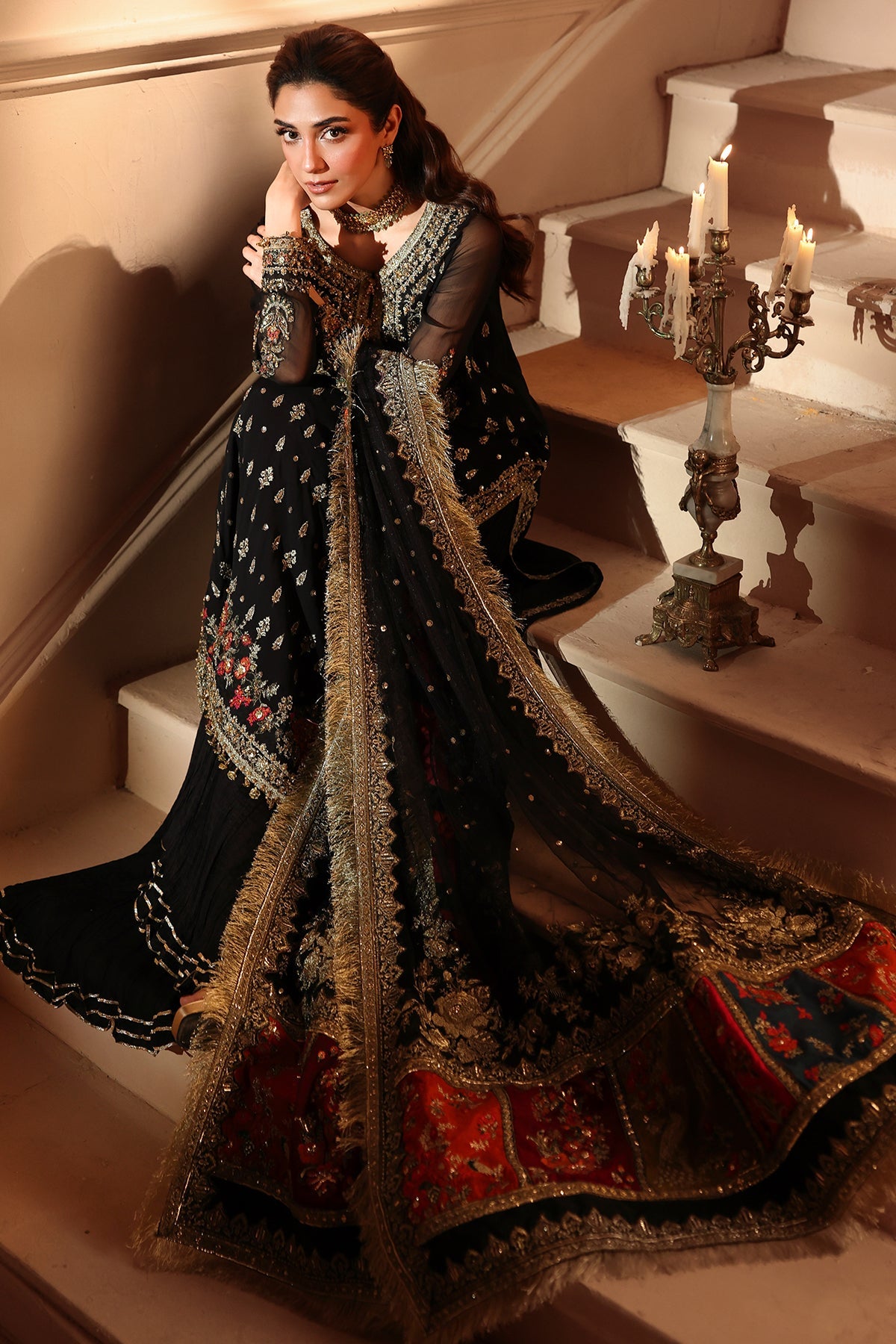 DJW6-04 | Dastan-E-Jashan Chiffon Embroidered By Charizma