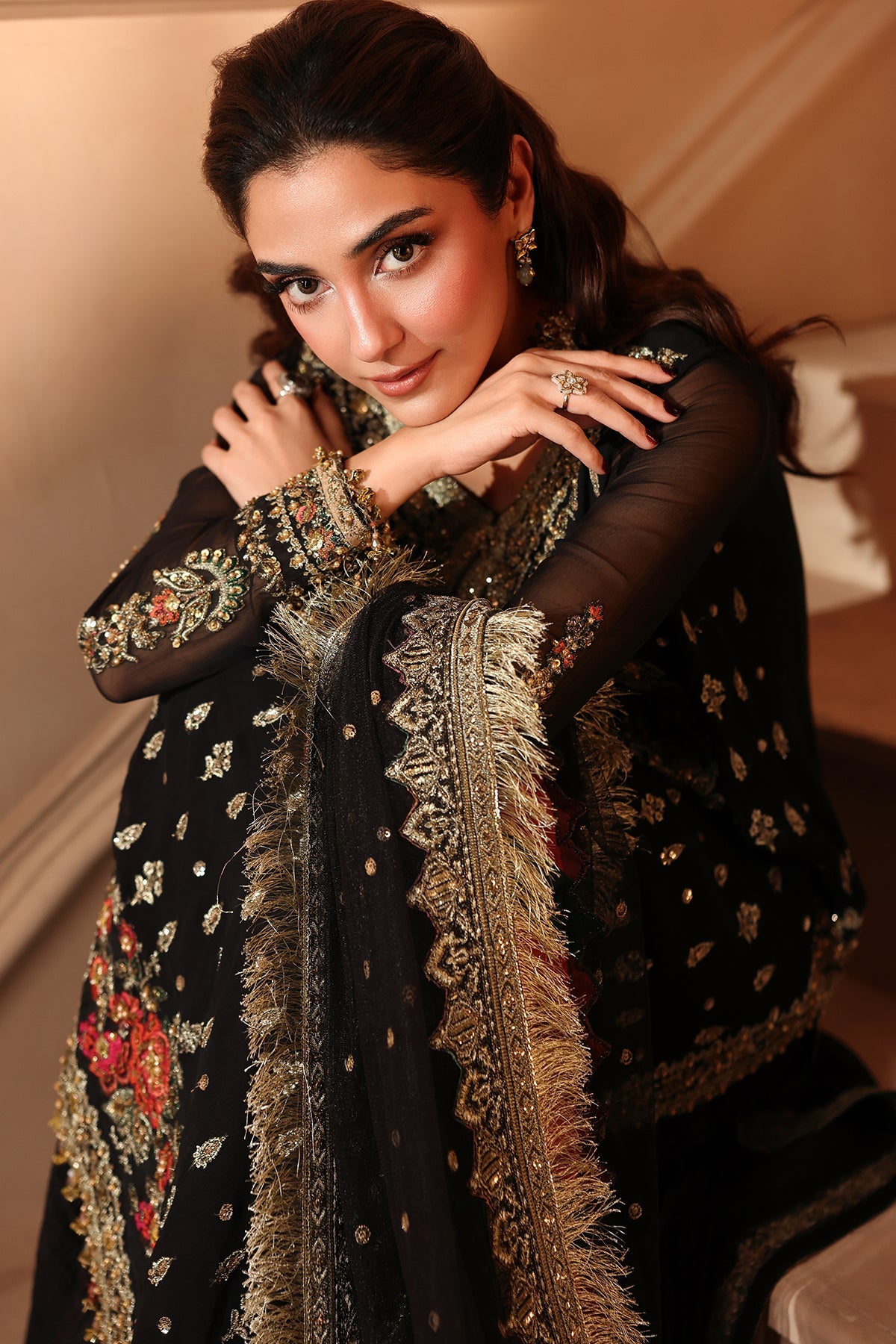 DJW6-04 | Dastan-E-Jashan Chiffon Embroidered By Charizma