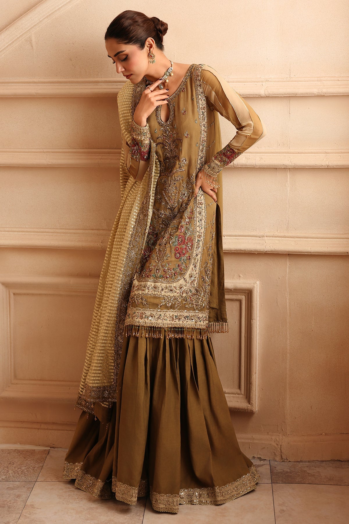 DJW6-06 | Dastan-E-Jashan Chiffon Embroidered By Charizma
