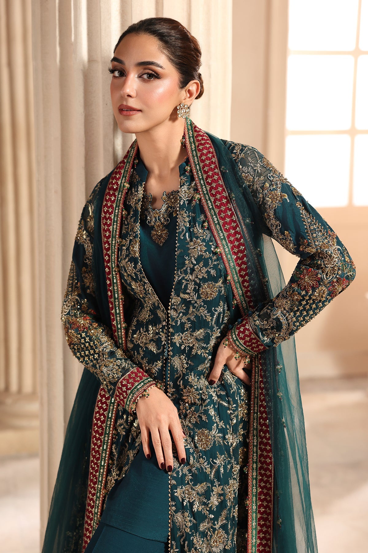DJW6-05 | Dastan-E-Jashan Chiffon Embroidered By Charizma