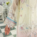 ZM - 01 | Mahroosh Unstitched Chiffon '25 By Zebtan - Rabbani Cloth House