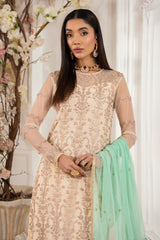 Zoraiz - Z - 05 - Embroidered Heer Unstitched Formals By Zarif - Rabbani Cloth House