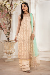 Zoraiz - Z - 05 - Embroidered Heer Unstitched Formals By Zarif - Rabbani Cloth House