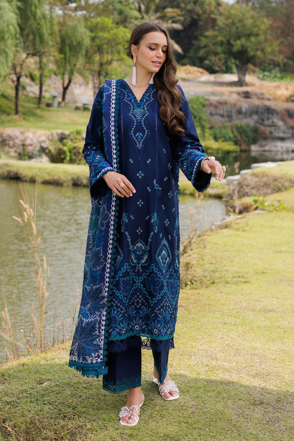 Murcia - 06 | Luxury Unstitched | Embroidered Lawn '25 By Xenia