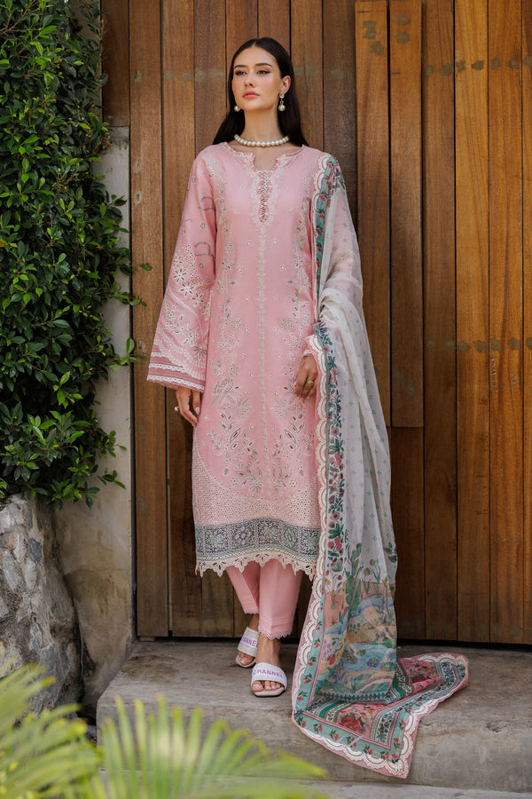Turin - 05 | Luxury Unstitched | Embroidered Lawn '25 By Xenia