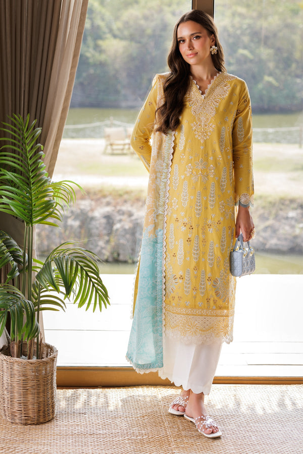 Sinsead - 03 | Luxury Unstitched | Embroidered Lawn '25 By Xenia