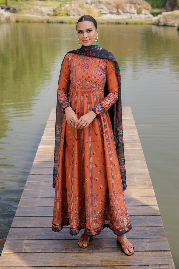 Hannah - 10 | Luxury Unstitched | Embroidered Lawn '25 By Xenia