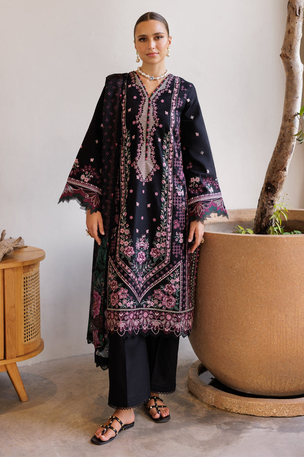 Zita - 08 | Luxury Unstitched | Embroidered Lawn '25 By Xenia
