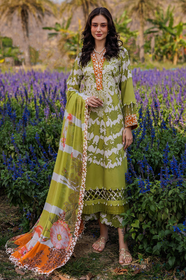 CC5 - 08 – Lawn Printed - Combination Unstitched Collection By Charizma