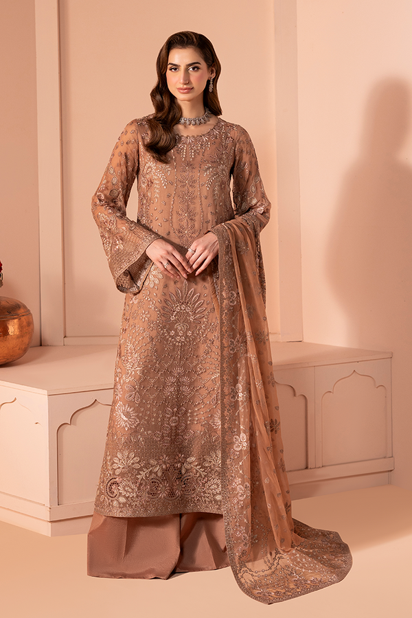 Rosy Nectar - Lavish Premium Chiffon Collection
