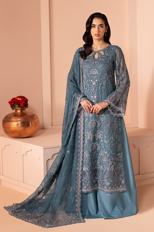 Ocean Teal - Lavish Premium Chiffon Collection