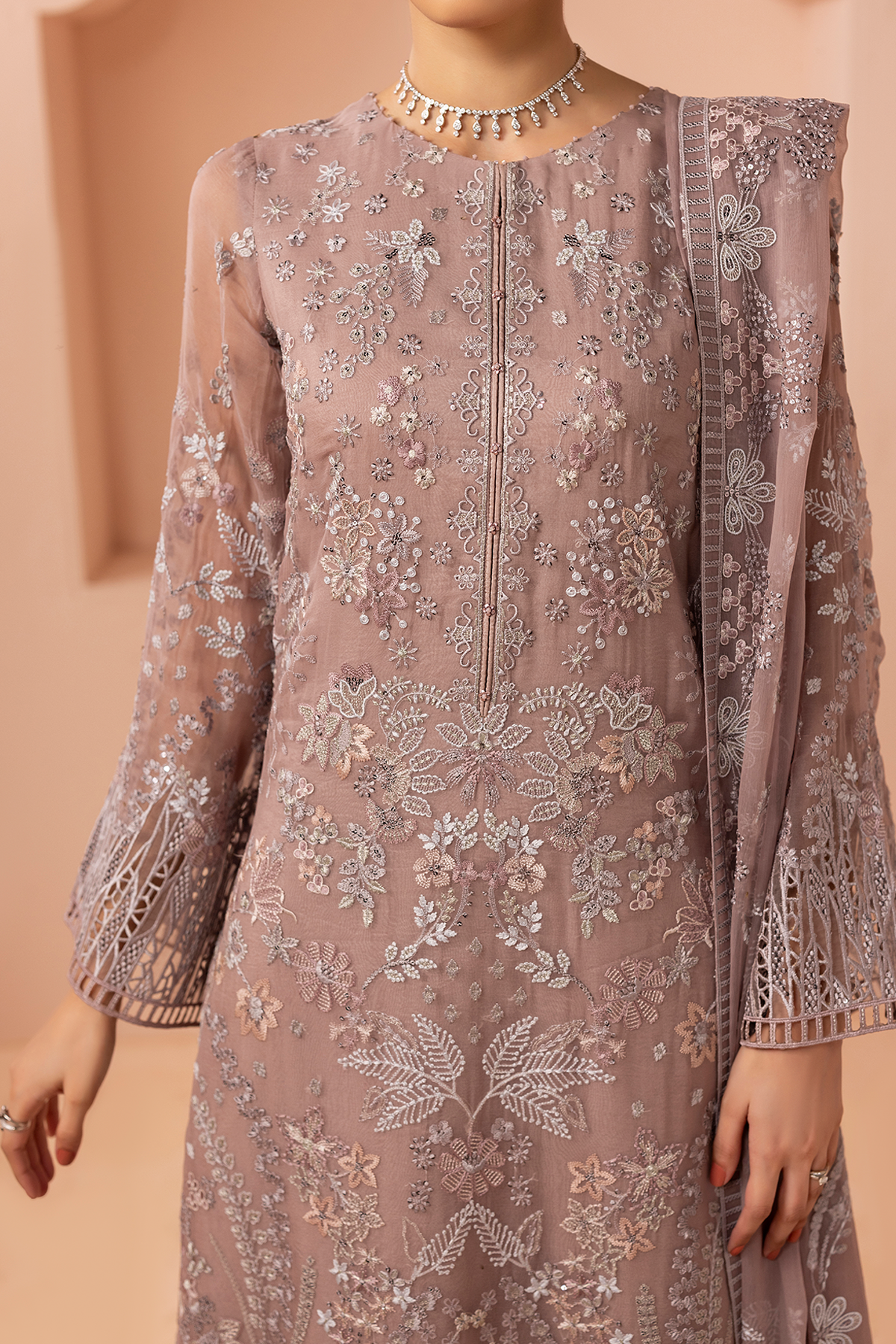 Blush Latte - Lavish Premium Chiffon Collection