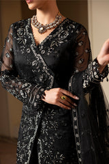 Charcoal Luxe - Lavish Premium Chiffon Collection