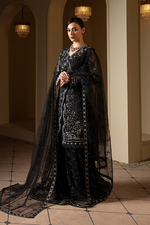 Charcoal Luxe - Lavish Premium Chiffon Collection