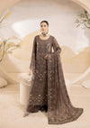 05 Midnight Brown - Pareesa Premium Luxury Chiffon By Lavish Premium - Rabbani Cloth House